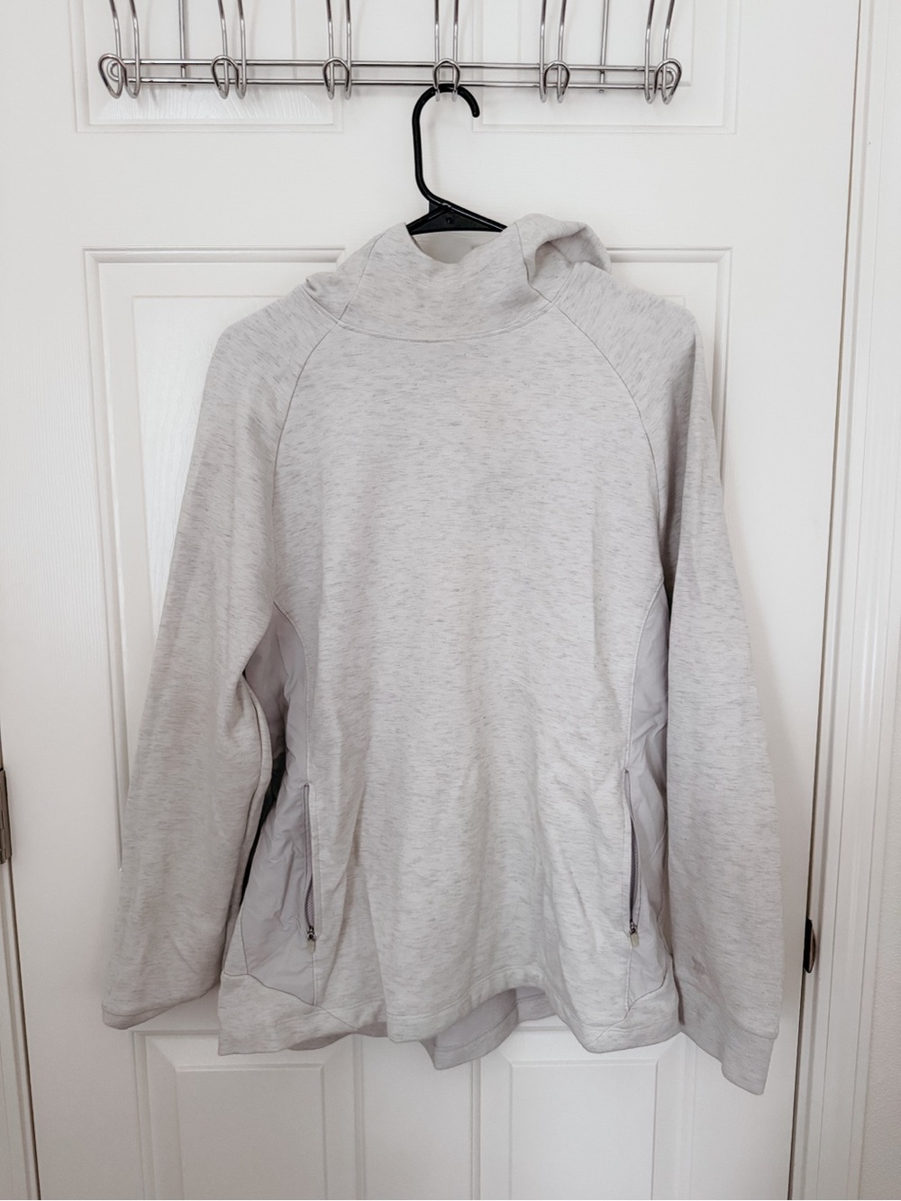 all in motion Light Gray Turtleneck Pullover Sweater